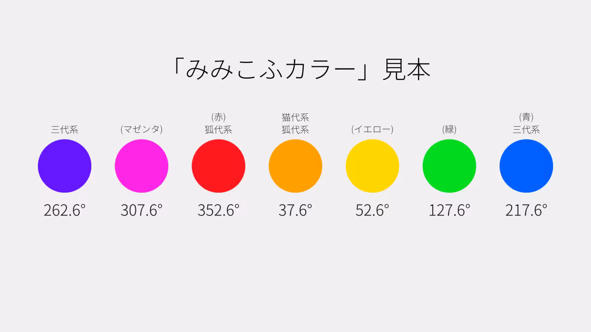 色見本